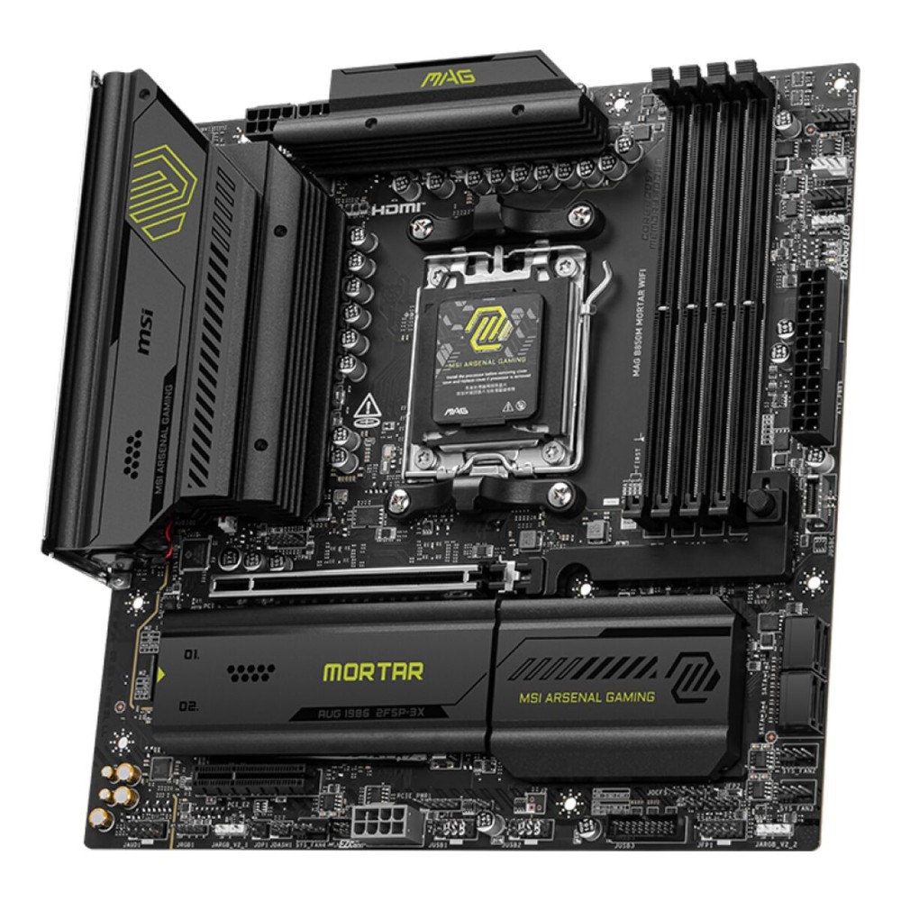 Motherboard MSI B850M GAMING PLUS WIFI Intel Wi-Fi 6 AMD AM5 AMD B850