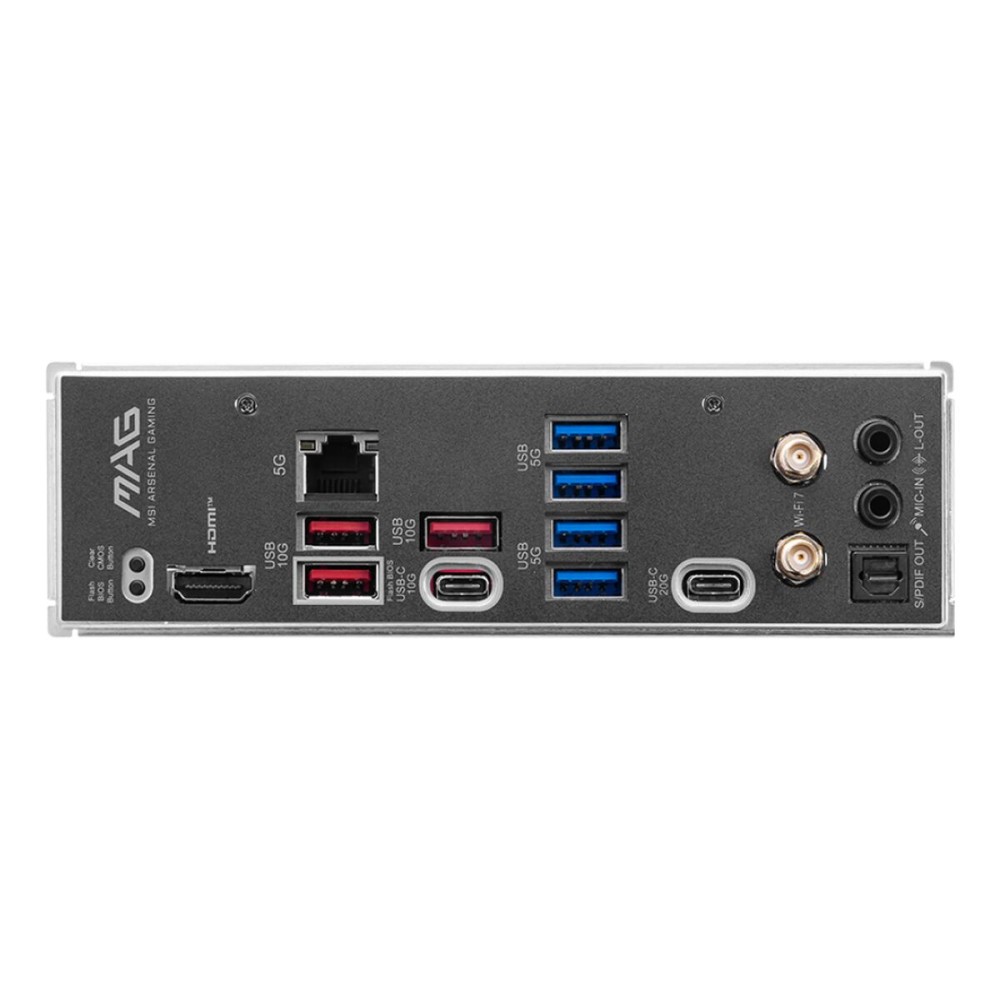 Carte Mère MSI B850M GAMING PLUS WIFI Intel Wi-Fi 6 AMD AM5 AMD B850