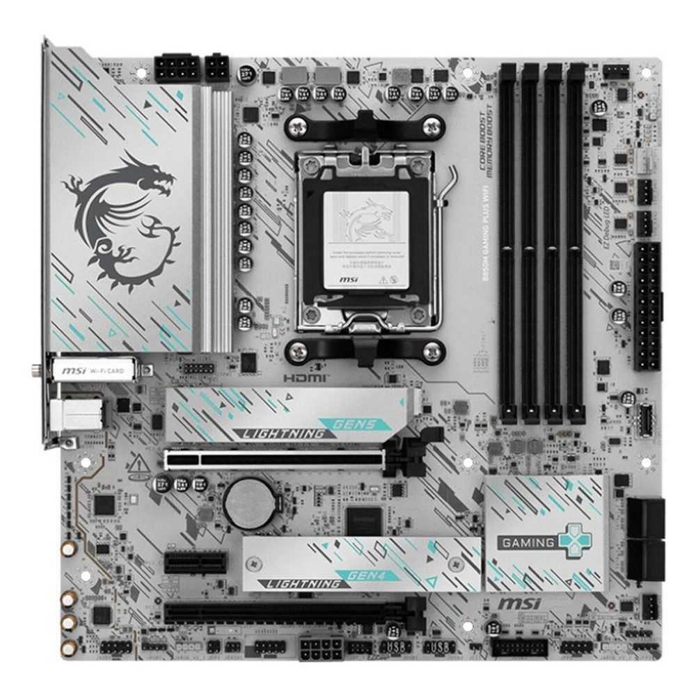 Motherboard MSI B850M GAMING PLUS WIFI Intel Wi-Fi 6 AMD AM5 AMD B850
