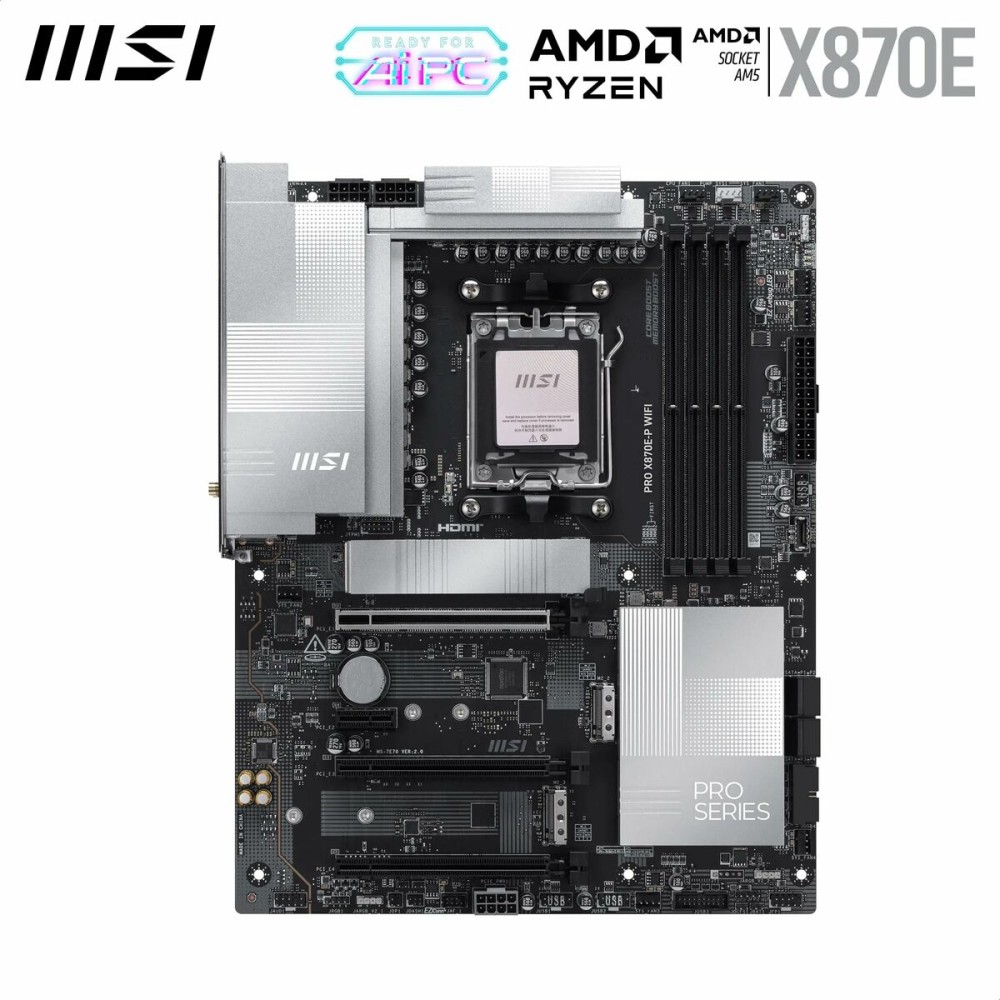 Carte Mère MSI PRO X870E-P WIFI AMD AM5 AMD AMD X870E