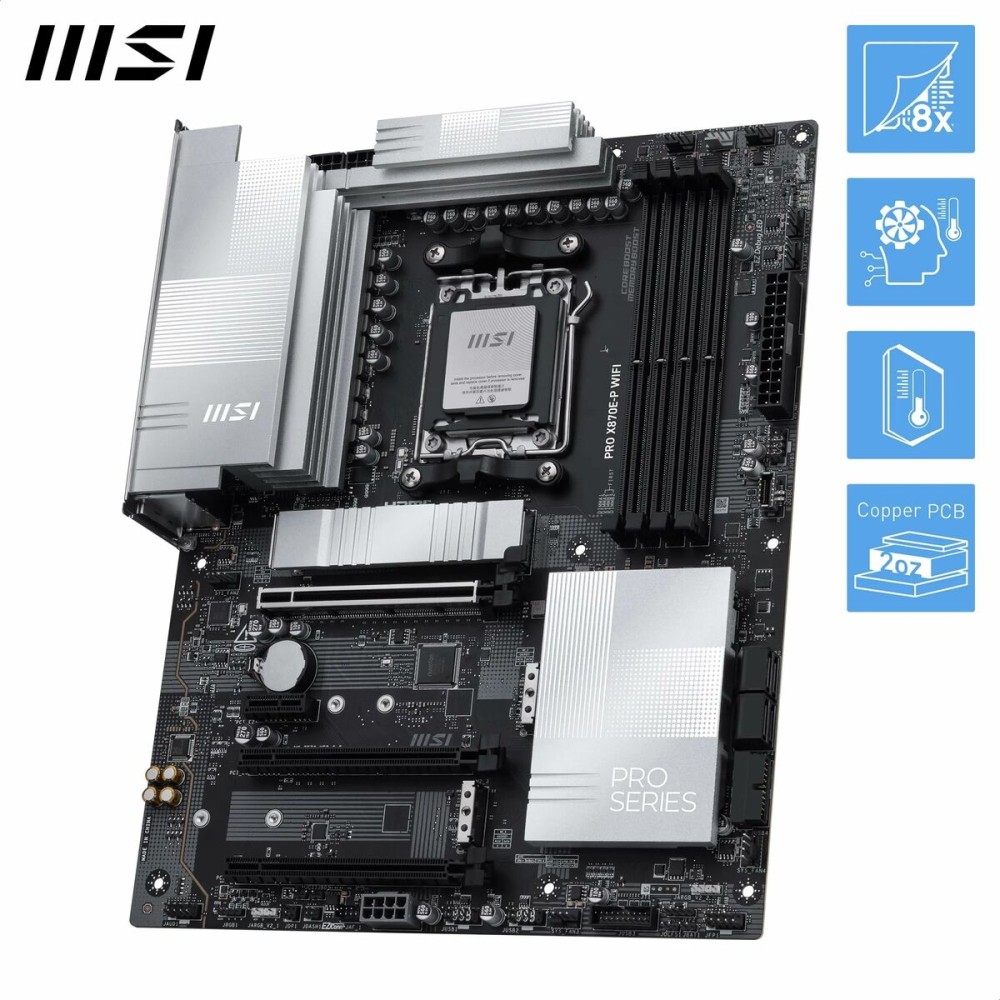Carte Mère MSI PRO X870E-P WIFI AMD AM5 AMD AMD X870E
