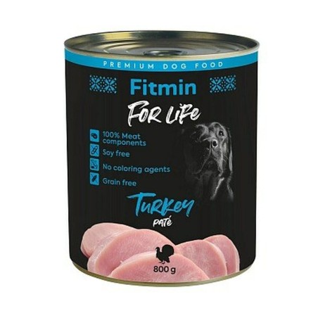 Alimentation humide Fitmin for life Dinde 800 g