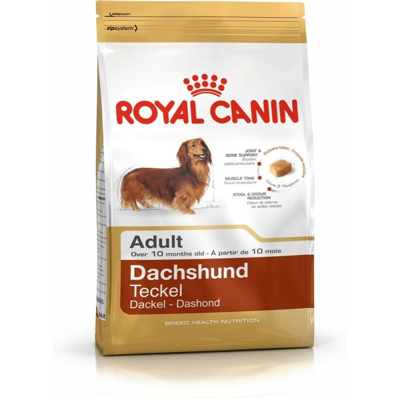 Nourriture Royal Canin Dachshund Adult Adulte Poulet Riz Oiseaux 1,5 Kg