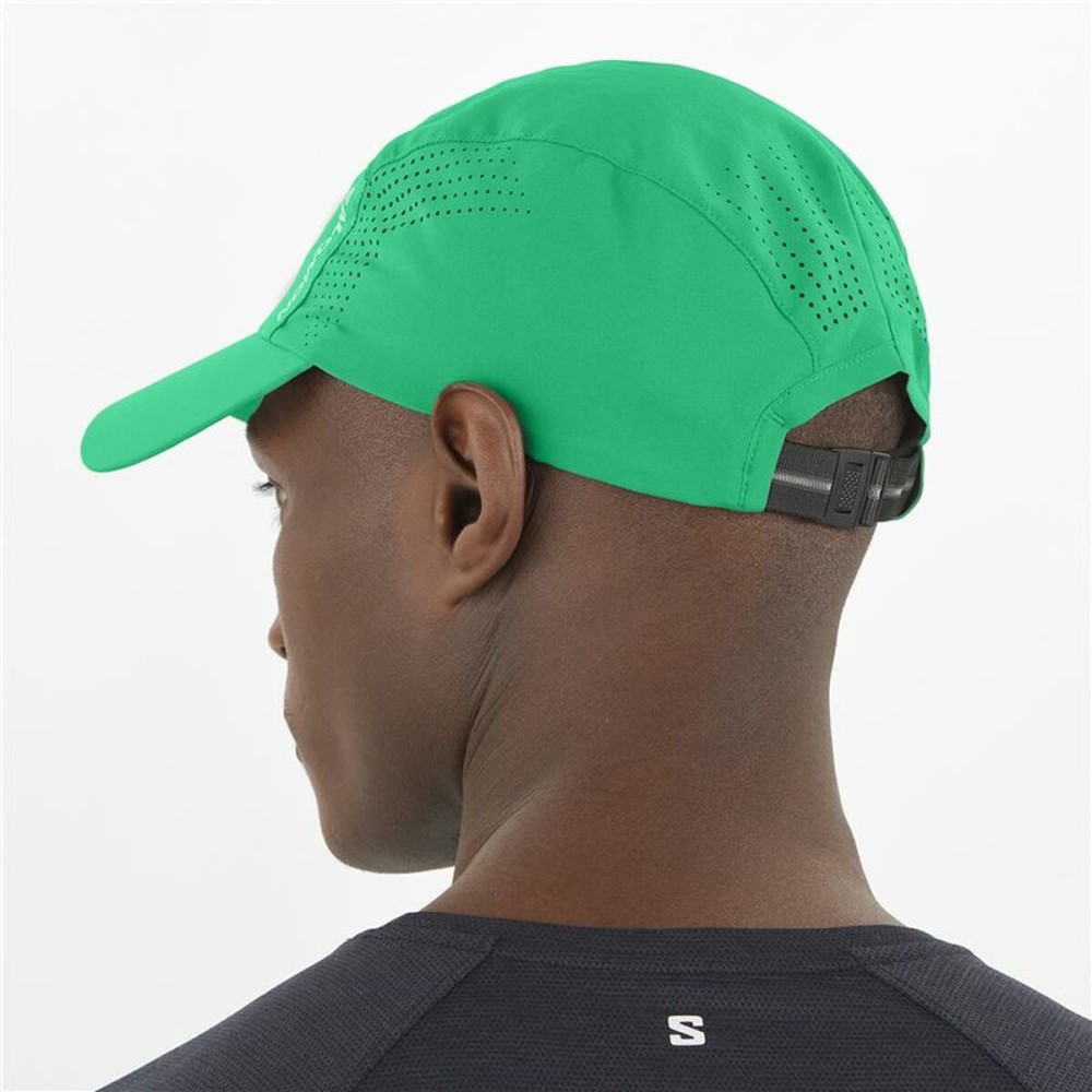 Sports Cap Salomon Shkout Green One size Running