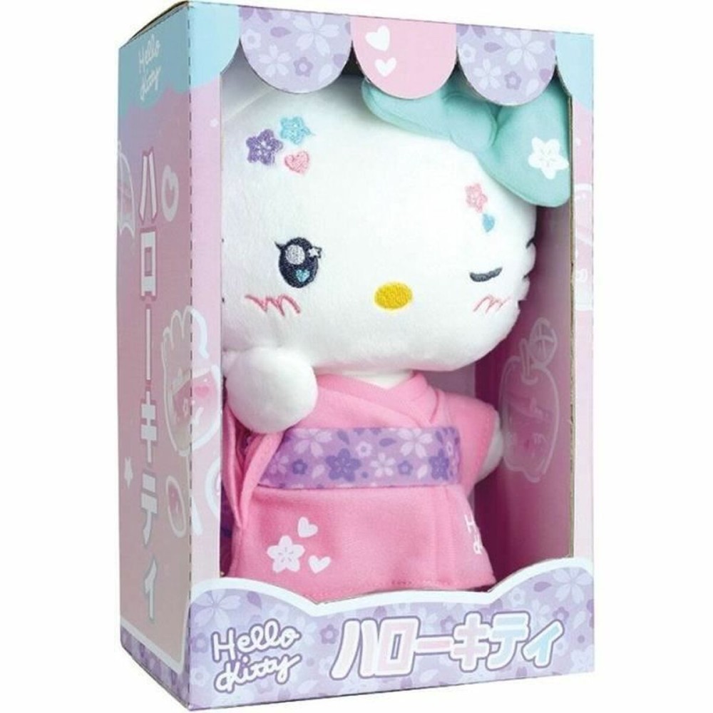 Fluffy toy Jemini Hello Kitty Kimono Kawai Rose