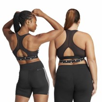 Soutien-gorge de Sport Adidas Essentials Powereact Mid Noir