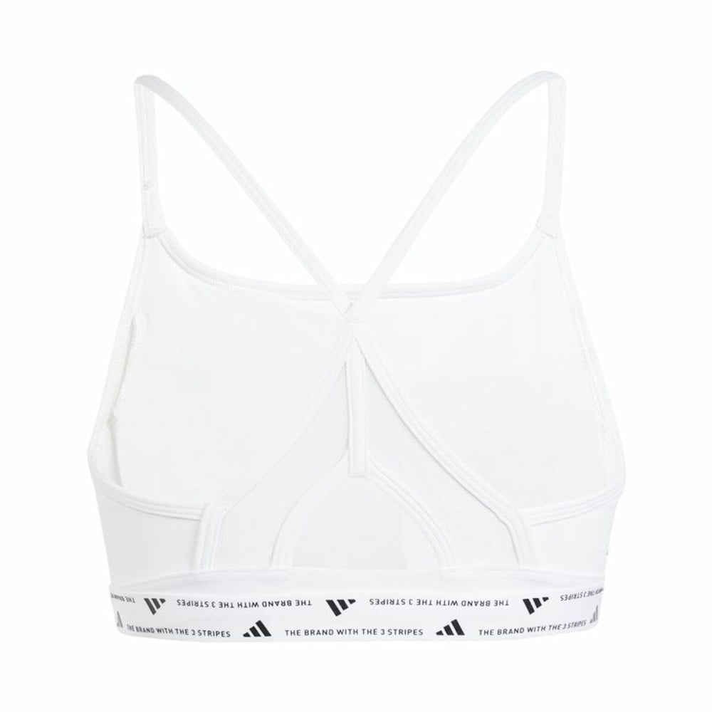 Sport-BH Adidas Essentials Aeroreact 3 Weiß