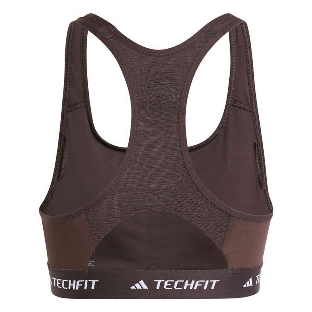 Sport-BH Adidas Techfit Medium Braun