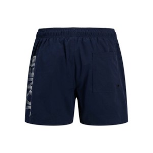 Herren Badehose Jack & Jones JPSTMAUI JJSWIM SPLICE LOGO AKM Marineblau