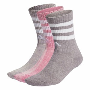 Chaussettes Adidas Crew StoneWash Gris 3 Unités