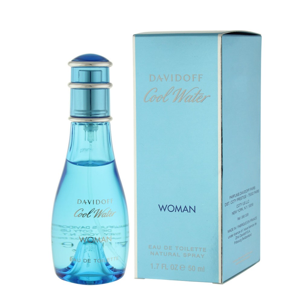 Damenparfüm Davidoff Cool Water Woman EDT 50 ml (1 Stück)
