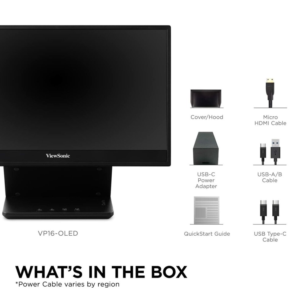 Monitor ViewSonic VP16-OLED 16" Full HD