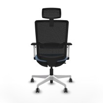 Chaise de Bureau Piqueras y Crespo 1B026G2 Bleu ciel