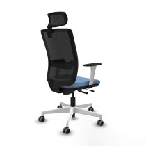 Chaise de Bureau Piqueras y Crespo 1B026G2 Bleu ciel