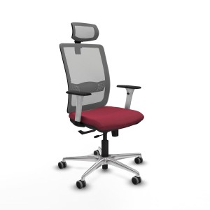 Chaise de Bureau Piqueras y Crespo 1B086G2 Bordeaux