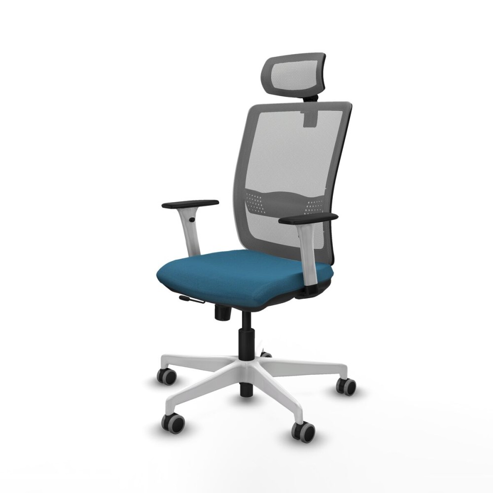 Chaise de Bureau Piqueras y Crespo 1B026G2 Gris Vert pétrole