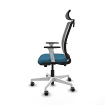 Chaise de Bureau Piqueras y Crespo 1B026G2 Gris Vert pétrole