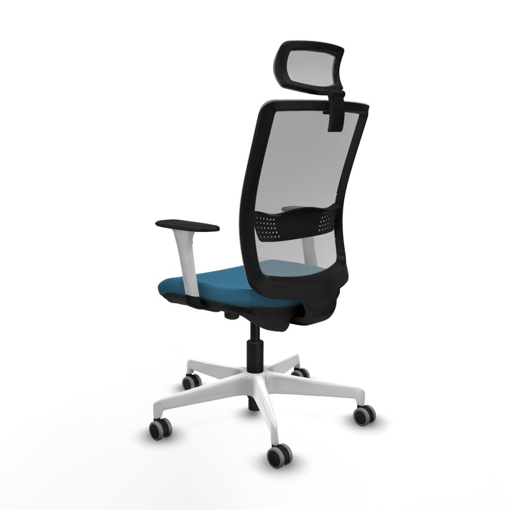 Chaise de Bureau Piqueras y Crespo 1B026G2 Gris Vert pétrole
