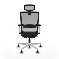 Chaise de Bureau Piqueras y Crespo 1B026G2 Gris Vert pétrole