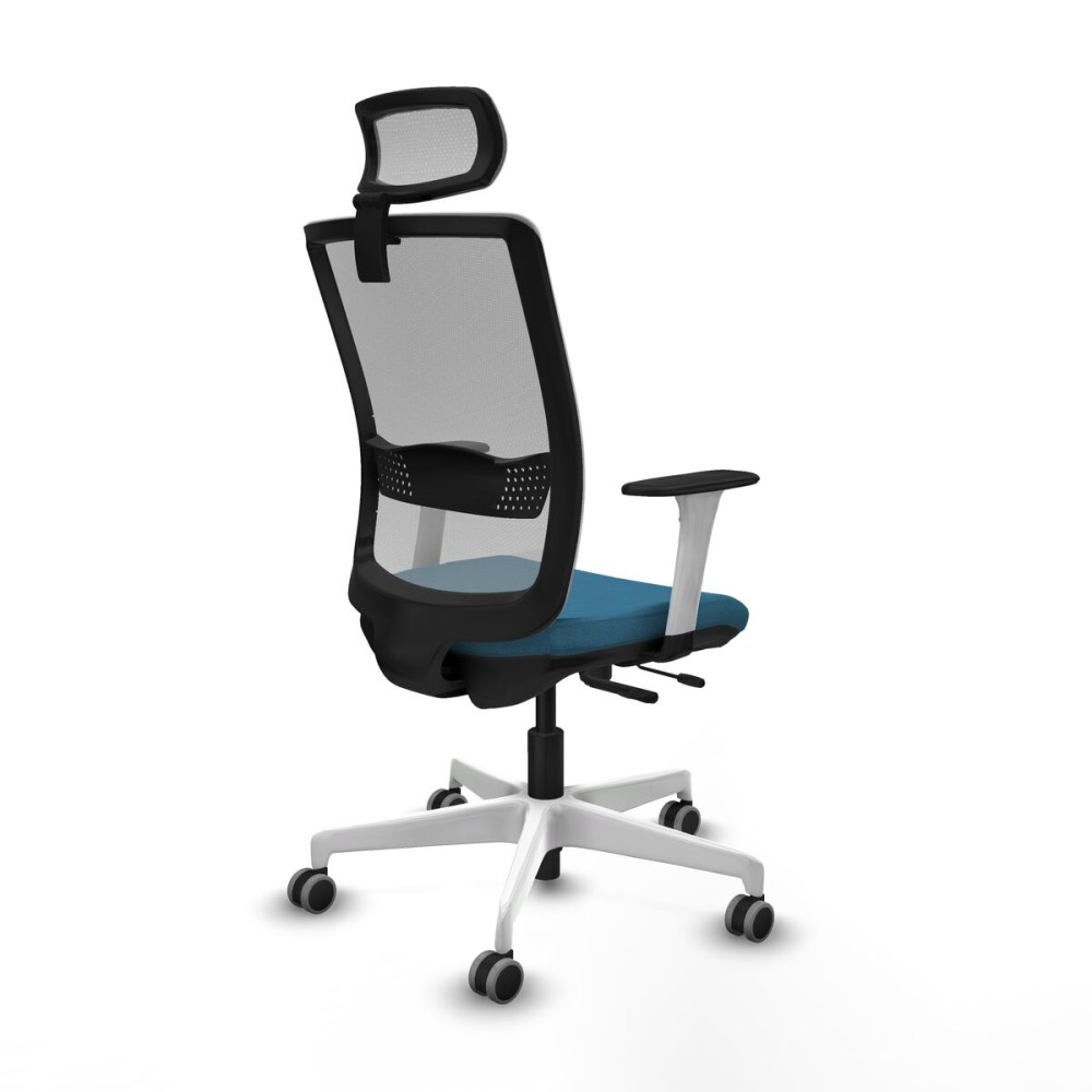 Chaise de Bureau Piqueras y Crespo 1B026G2 Gris Vert pétrole