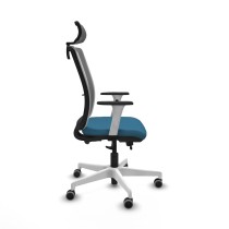 Chaise de Bureau Piqueras y Crespo 1B026G2 Gris Vert pétrole