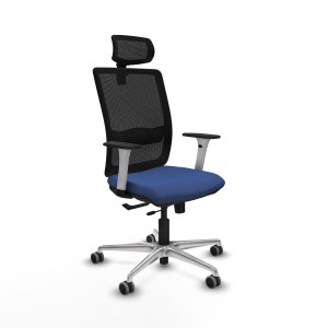 Chaise de Bureau Piqueras y Crespo 1B086G2 Blue marine