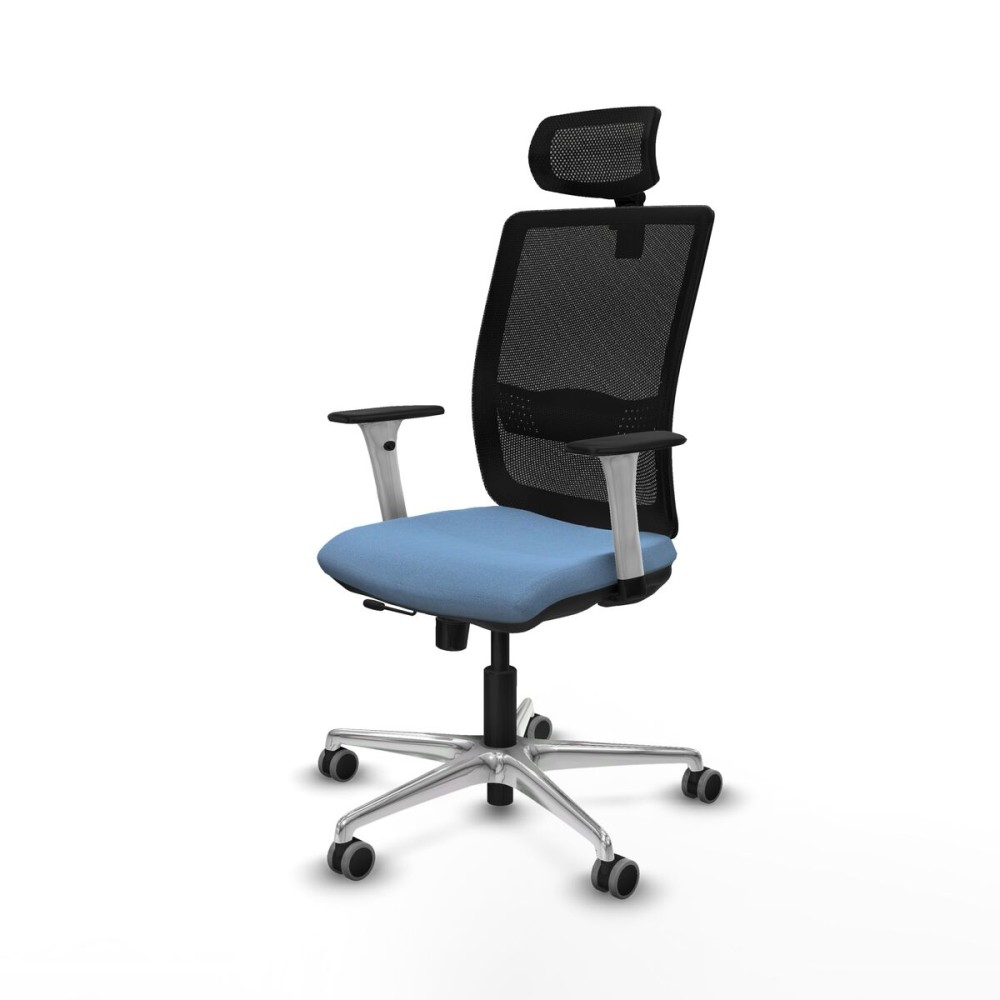 Chaise de Bureau Piqueras y Crespo 1B086G2 Bleu ciel