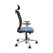 Chaise de Bureau Piqueras y Crespo 1B086G2 Bleu ciel