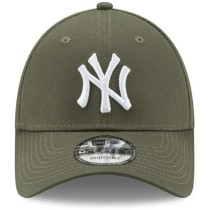 Casquette de Sport New Era League Essential 9Forty New York Yankees Vert Taille unique