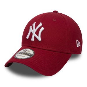 Sports Cap New Era League Essential 9Forty New York Yankees Maroon One size