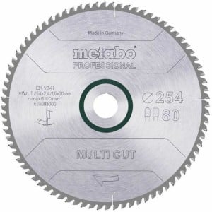 Lame scie Metabo HW/CT Ø 254 mm