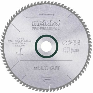 Saw Blade Metabo HW/CT Ø 254 mm