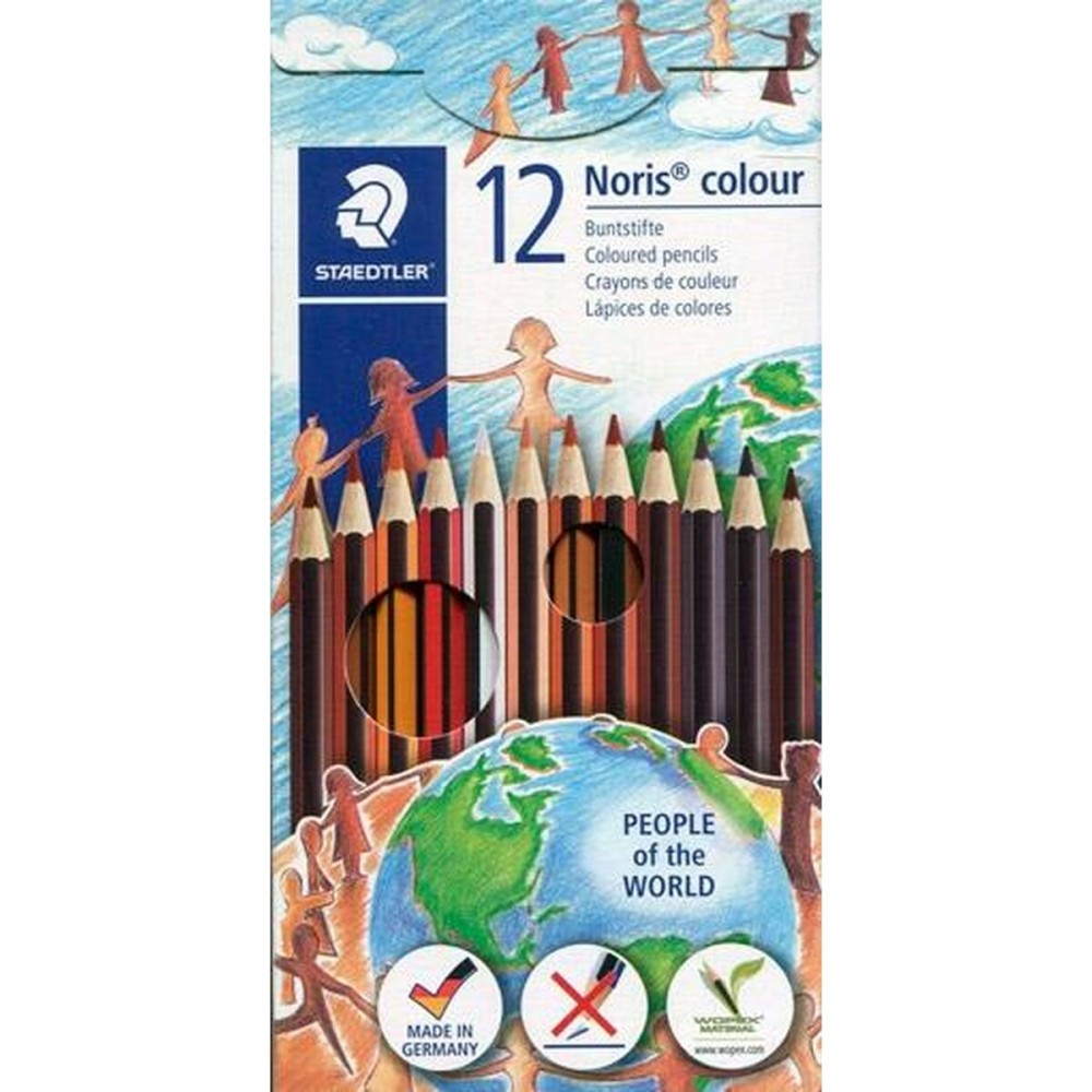 Crayons de couleur Staedtler Noris Colour Wopex Lot 12 Pièces (10 Unités)