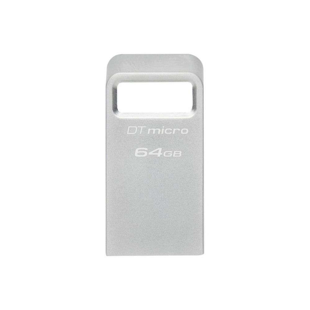 USB Pendrive Kingston DTMC3G2/64GB Silberfarben 64 GB (1 Stück)