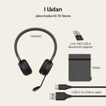 Headphones with Microphone Jabra Black