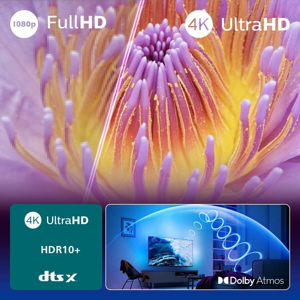 Smart TV Philips 50PUS8010 4K Ultra HD 50" LED