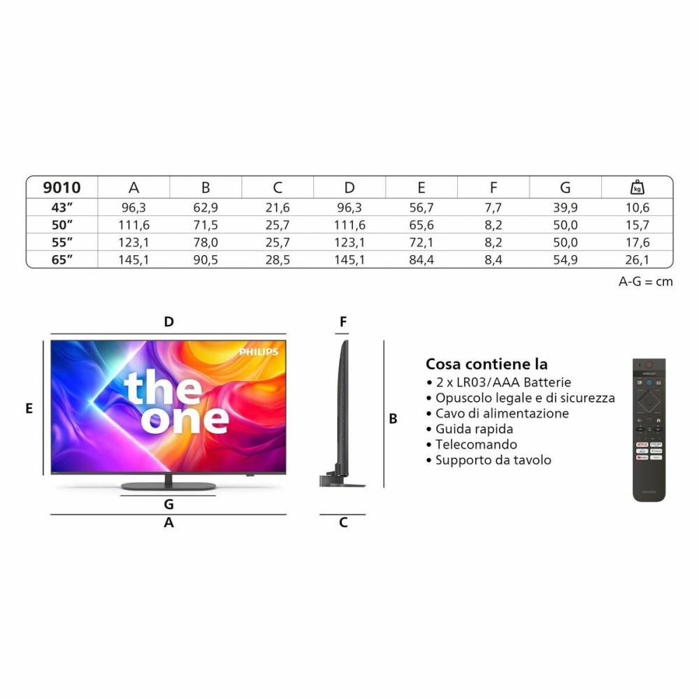 Smart TV Philips 55PUS9010 55" 4K Ultra HD LED HDR QLED