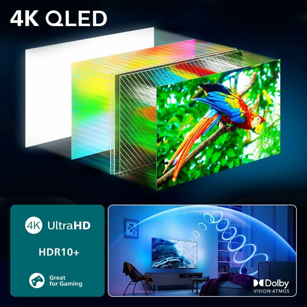 Smart TV Philips 55PUS9010 55" 4K Ultra HD LED HDR QLED