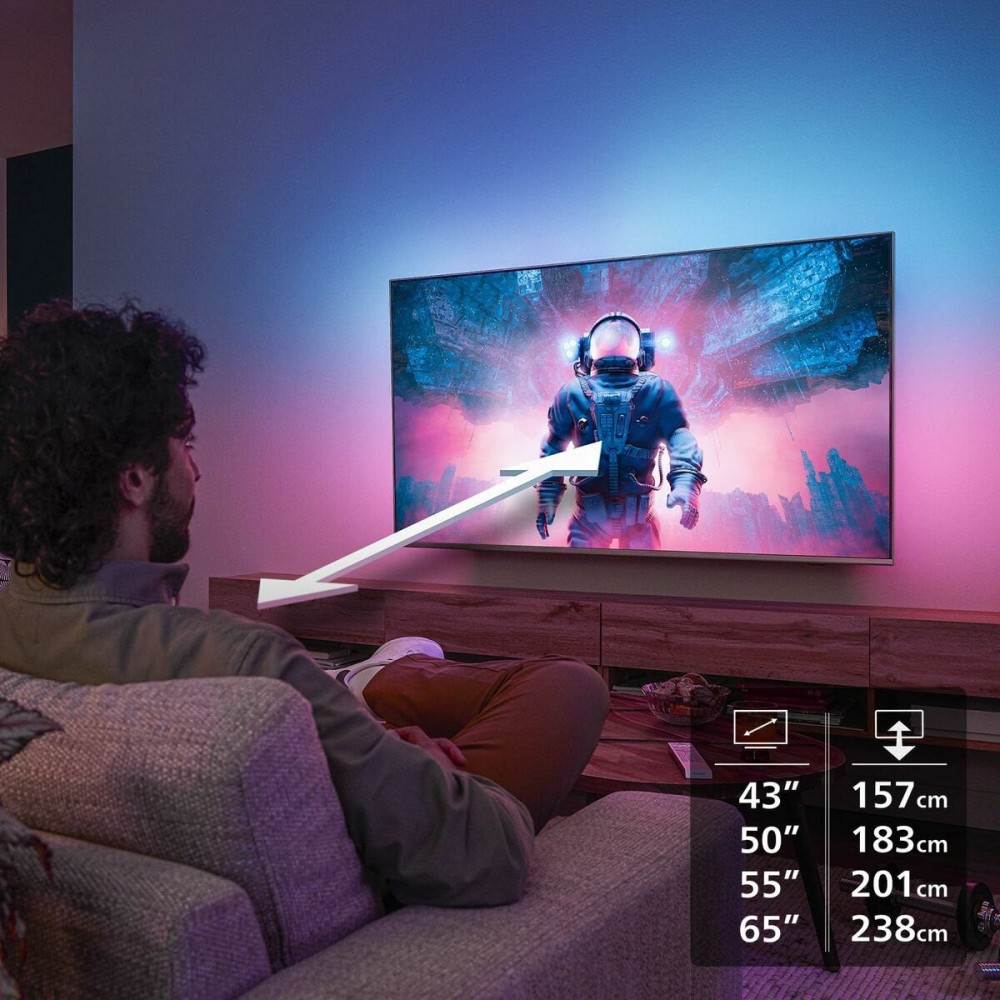 Smart TV Philips 55PUS9010 55" 4K Ultra HD LED HDR QLED