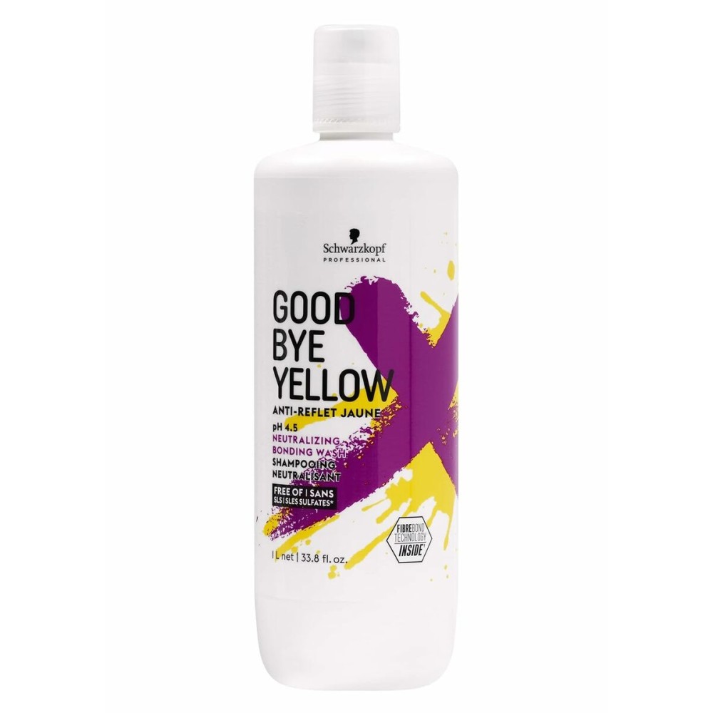 Shampooing Schwarzkopf GOODBYE YELLOW 1 L