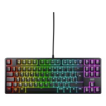 Tastatur mit Maus Cherry Schwarz AZERTY