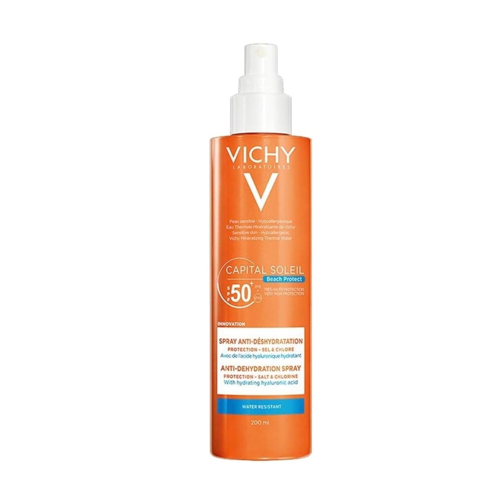 Crème Solaire pour le Corps en Spray Vichy Anti-Dehydration 200 ml