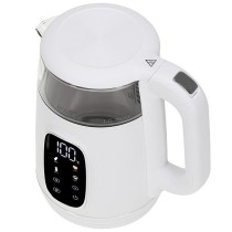 Wasserkocher Adler AD 1305ws Weiß Silberfarben 2200 W 1,7 L