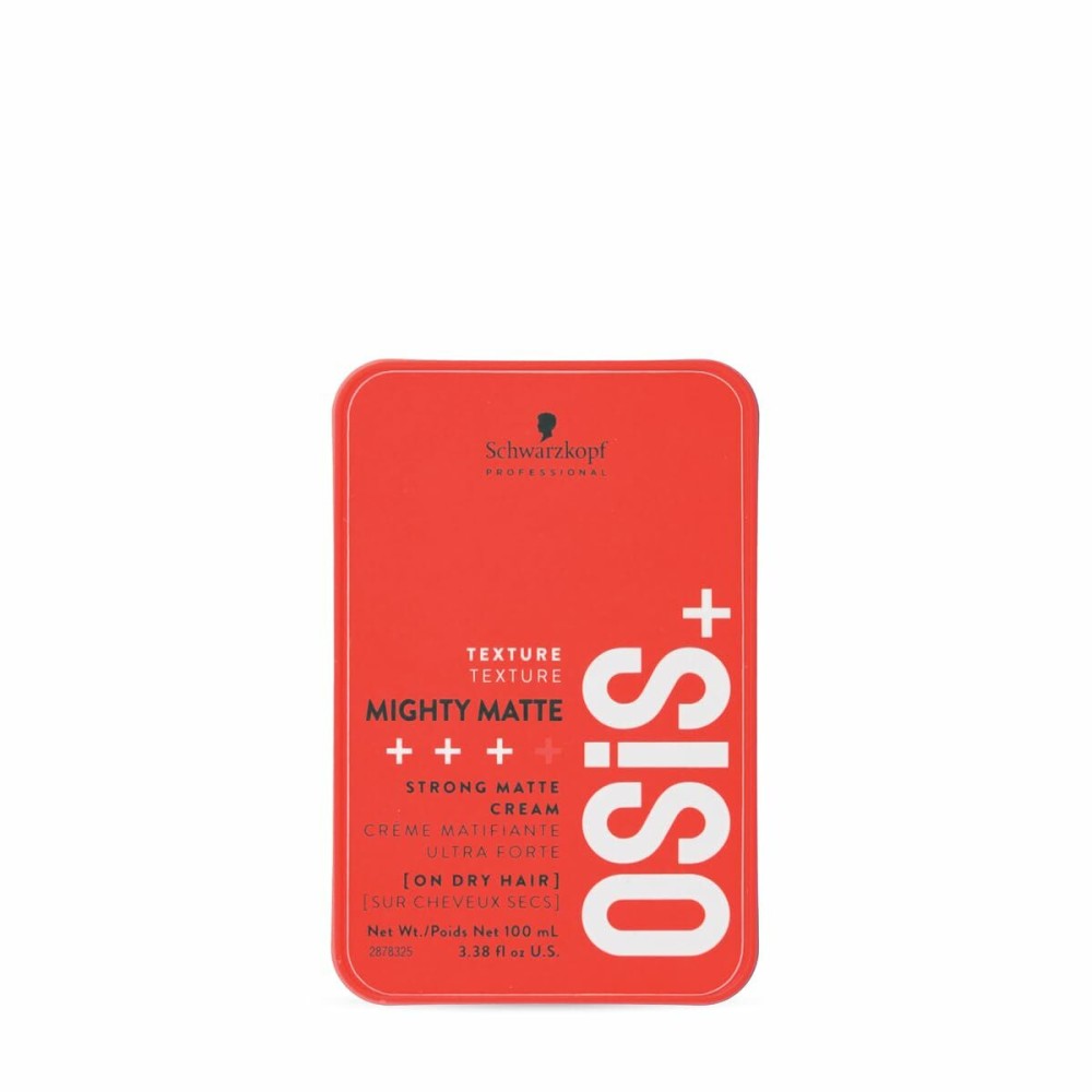 Crème stylisant Schwarzkopf Osis+ Mighty Matte 100 ml