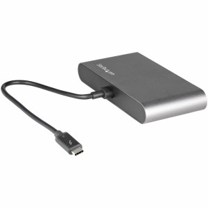 Station d'acceuil Startech TB3DKM2DPL 4K Ultra HD Gigabit Ethernet