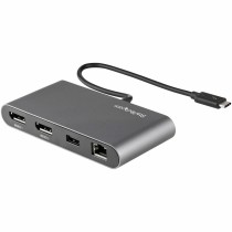 Station d'acceuil Startech TB3DKM2DPL 4K Ultra HD Gigabit Ethernet