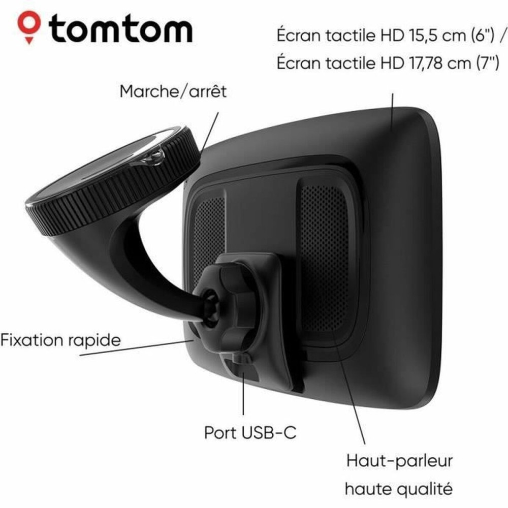 GPS Navigationsgerät TomTom HD 7"
