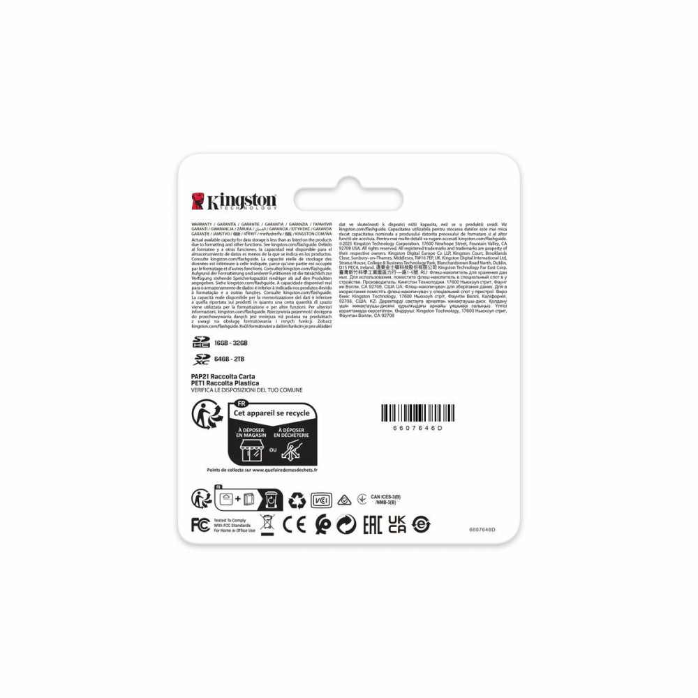 SD Speicherkarte Kingston SDR2V6/128GB 128 GB