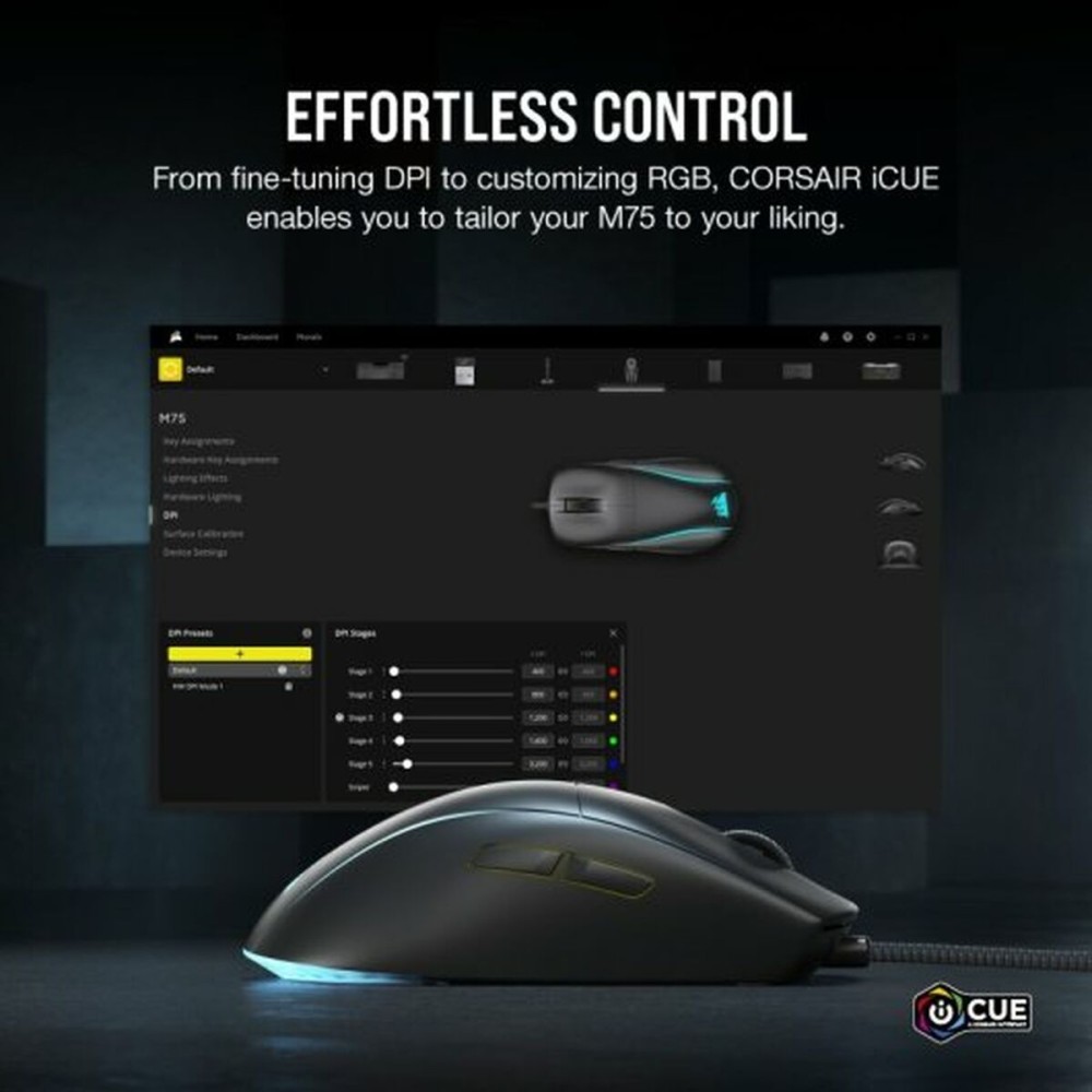 Gaming Maus Corsair M75