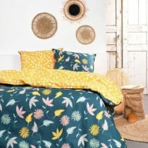 Duvet cover set TODAY Yellow 240 x 220 cm 3 Pieces
